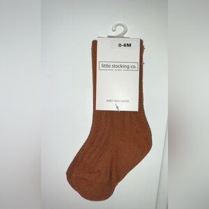 Little Stocking Co. Tan Knee High Socks for Kids